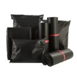 INPLUSTOP 20Pcs/lots Mailing Bags Poly Envelope Packaging Delivery Bag Biodegradable Black Matte Clothes Parcel Storage Pouch