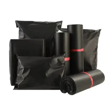 INPLUSTOP 20Pcs/lots Mailing Bags Poly Envelope Packaging Delivery Bag Biodegradable Black Matte Clothes Parcel Storage Pouch