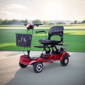 Hot Sale Four Wheels Electric Power Mobility Scooter with 380W/760w Motor for Seniors Adult and Disabled Walker Electric Car