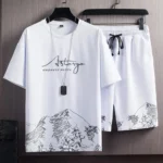 kf-Sbc7b418f11f242df9a6ab40aa736cf16V-2Pcs-Set-Trendy-Mid-rise-T-shirt-Shorts-Set-Pockets-Scene-Print-T-shirt-Wide-Leg