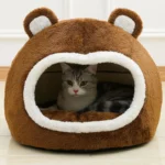 kf-S9ceba23be06744d286813954f8e997bfT-Funny-Cat-Bed-Warm-Pet-House-Soft-Long-Plush-Kitten-Lounger-Cushion-Small-Dogs-Tent-Cave