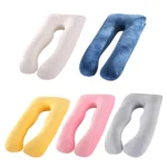 kf-S51dbb4701b9546fe951877049a7ad39aR-U-shaped-Pregnancy-Women-Pillow-Waist-Support-Pillow-with-Colorful-Pillow-Case-for-Pregnant-Nursing-Pillow