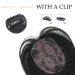 kf-Sd15b3418ffd640669266a42fa18af660Y-Synthetic-3-Clips-In-Topper-Straight-Hairpiece-Black-Brown-Women-Fake-Hair-Clip-In-Hair-Extensions