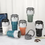 kf-Sff3224b70ffa4c309a157727623c38c76-Tyeso-1200ml-40oz-Tumbler-With-Handle-and-Silicone-Coaster-Coffee-Cup-Stainless-Steel-Vacuum-Thermal-Insulated