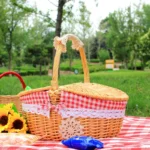 kf-Sbe9e6098659e4a09abdcc26cf1cffce9z-Wicker-Picnic-Basket-With-Sturdy-Lid-Treatment-Picnic-Basket-Washable-Lining-Woven-Basket-Beach-Hike-Outdoor