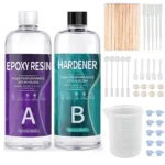 1:1 AB Epoxy Resin Glue Kit High Adhesive Crystal Hardener Glue Set For DIY Epoxy Resin Mold Jewelry Making Accessories Supplies