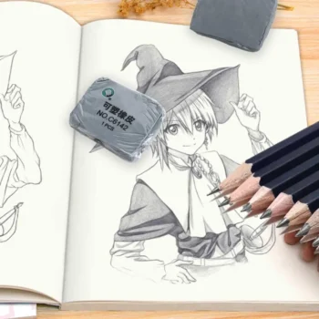 ممحاة مطاطية نيدابل لرسم القلم الرصاص ، ممحاة اللدونة ، ممحاة للرسم ، القرطاسية المكتبية ، اللوازم المدرسية ، المطاط البلاستيسين