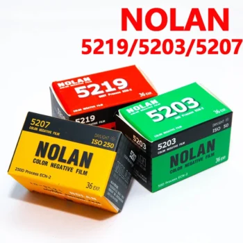 5 لفة Nolan 5207 5219 5203 135 لون الفيلم لفة فيلم سلبي ECN2 معالجة iso 250/500/50 36EXP/Roll