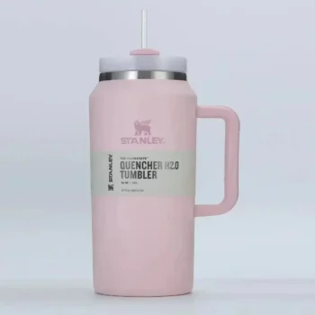64oz Tumbler with Straw Lid Stainless Steel Coffee Thermos Cup Double Wall Vacuum Insulated Car Travel Mugs