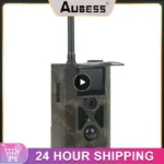 كاميرا درب صيد الحياة البرية ، 12 ميجابكسل ، CMOS ، GPRS ، GSM ، SMS ، الأشعة تحت الحمراء ، الرؤية الليلية ، تنشيط الحركة ، كاميرات فخ