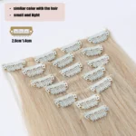 kf-S881dde3efe884f62a78231f11bc0c0d4G-HAIRCUBE-24Inch-16-Clips-in-Hair-Extensions-Long-Straight-Synthetic-Hair-Blonde-White-Thick-Hairpieces-Heat