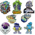 Big 3.5Gram Cartoon Irregular Mylar Storage Bags Candy Cookies ZipLock Pouch Reusable Waterproof Pouches Plastic Smell Proof Bag