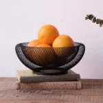 kf-S1c82a49a96f244bba7be81c01fdf5d62Y-Double-Wall-Mesh-Decorative-Fruit-Basket-Metal-Mesh-Snack-Bowl-Centerpiece-Kitchen-Holder-Black