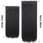 kf-S978eb7ac6a824a498698c99a0bea31c6W-Synthetic-5-Clip-In-Hair-Extensions-Long-Straight-Hairstyle-Hairpiece-Black-Brown-Blonde-80CM-Natural-Fake