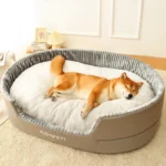 kf-Sab201234bc6947b7b5fe2a7419ef96f6w-Kimpets-Pet-Dog-Bed-Removable-Cat-Mat-Square-Plush-Kennel-Washable-Thickening-Waterproof-Big-Medium-Small