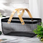 kf-S13da8ec2692a4a788a8720cf3f29e70ey-Y1UB-Nordic-Metal-Mesh-Fruit-Basket-Bin-with-Double-Wooden-Handle-Kitchen-Wrought-Iron-Rectangle-Storage
