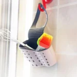 kf-S25c388664936424abdc38d734e43d5df3-Sink-Caddy-Sponge-Holder-with-Drain-Hole-Sink-Basket-Brush-Holder-Faucet-Hanging-Bag-Double-Decker