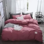 kf-S3371607072da4c849d14d60c1805455bl-Bed-Linen-Pure-Color-Farbic-Duvet-Cover-Bed-Cover-Bed-Sheet-Pillowcase-soft-fiber-reactive-4pcs