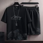 kf-Sbc7b418f11f242df9a6ab40aa736cf16V-2Pcs-Set-Trendy-Mid-rise-T-shirt-Shorts-Set-Pockets-Scene-Print-T-shirt-Wide-Leg
