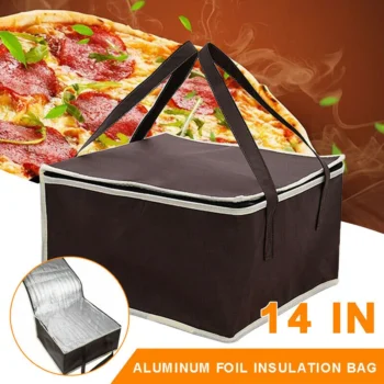 Waterproof Insulated Bag Cooler Folding Picnic Basket Ice Pack Drink Box Thermal Lunch Bag Portable Food Delivery Bag Pizza Bag