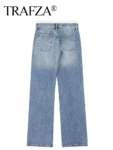 kf-Sc4328445c9f645eb9956204703facee2S-TRAFZA-Women-Fashion-Patchwork-Denim-Pants-Lace-Up-Zipper-Fly-Jeans-Trousers-Pockets-Female-Casual-Mid