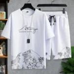 kf-Sbc7b418f11f242df9a6ab40aa736cf16V-2Pcs-Set-Trendy-Mid-rise-T-shirt-Shorts-Set-Pockets-Scene-Print-T-shirt-Wide-Leg