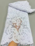 kf-S432538bbc0344d27b73ab5e24dfbe7deL-Pure-White-African-Milk-Silk-Embroidery-Lace-French-Mesh-Tulle-Sequins-Lace-Fabric-High-Quality2024-For