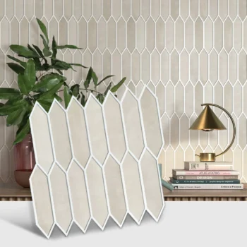 ملصق ذاتي اللصق مزخرف ، بلاط حائط ثلاثي الأبعاد ، بلاط باكسبلاش ، مطبخ ، حمام ، قشر وعصا ، 30 × 30 ، 1 ، 10