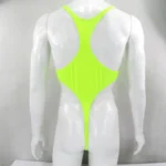 kf-U12b61f7fb2d9437b90d5b0b8621bdeec7-G828B-Mens-Thong-Bodysuit-Stretchy-High-Cut-Racer-Back-Jersey-Spandex