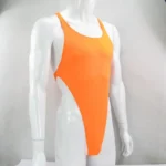 kf-U12b61f7fb2d9437b90d5b0b8621bdeec7-G828B-Mens-Thong-Bodysuit-Stretchy-High-Cut-Racer-Back-Jersey-Spandex