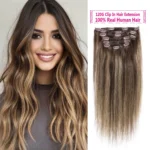 Human Hair Clip In Extensions 120g Real Human Hair Extensions Clip Ins Silky Straight Clip In Hair Extensions Real Human Hair