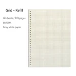 kf-H8d59f9239fc549eeb3dded0104ae2e4fW-A5-B5-20Holes-Loose-Leaf-Notebook-Refill-60Sheet-Spiral-Binder-Paper-Index-Inside-Page-Dot-Grid