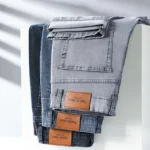 kf-S27792fab56664f58a5c10870f73425a0l-Summer-Thin-Men-s-Elastic-Cotton-Jeans-Fashion-Gray-Comfortable-Business-Straight-Casual-Pants-Brand-Male
