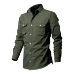 kf-Sc398721c774d473fba0631161ea12c10L-Army-Green-Tactical-Cargo-Shirts-For-Men-Chest-Two-Pockets-Long-Sleeve-Mens-T-Shirt-2024