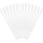 100Pcs Pipette for Essential Oil Dropper Bottle Pippettes Droppers Glass Nozzles Plastic Glass Glue Caulking Gun Nozzles 3ml