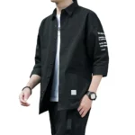 kf-S5cdd03f715fc482f9ce7242abe2846f1i-Japanese-Style-Casual-Jacket-Men-Short-sleeved-Shirt-Men-s-Japanese-Style-Casual-Cargo-Shirt-Coat