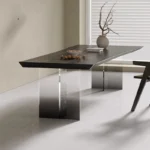 kf-S9fc961d58d534b748244311a7bfe1ad4B-Solid-Wood-Black-Carbonized-Large-Board-Dining-Table-Acrylic-Gradient-Legs-Office-Desk-Tea-Conference-Table