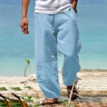 kf-S6107654431084d109b8d1668c3f1838cM-Men-s-Beach-Pants-Breathable-Loose-Straight-Trousers-Male-Summer-Casual-Solid-Color-Japanese-Streetwear