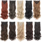 kf-Sd8a7a56f72db497090799edc1ec7192fK-22Inch-Long-Body-Wave-Clip-in-Hair-Extension-Hairstyle-16-Clips-7Pcs-Set-Synthetic-Black-Brown