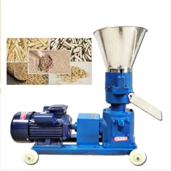 KL125 4KW Pellet Press Animal Feed Wood Pellet Mill Biomass Pellet Machine