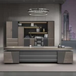 Conference Study Table Office Reception L Shaped Executive Desk Mat Adjustable Home Corner Escritorio Para Compuradora Furniture