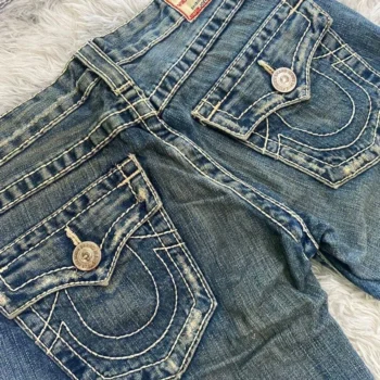 Retro Gothic Embroidered Casual Street Denim Pants Y2K Style Straight Leg Jeans Women Harajuku Fashion High Waist Trouser New