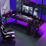 European Computer Desks Professional E-sports Gaming Table and Chairs Home Office Furniture Live Streaming Table Large Desktop