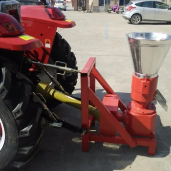 MKL225 MKL225P PTO type two moving rollers driven biomass wood pellet mill machine 6 mm die hole free shipping to door