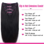 kf-Afe73f0282174473f8826e2869c421084W-Straight-Clip-in-Hair-Extensions-100-Unprocessed-Full-Head-Brazilian-Virgin-Hair-Natural-Black-Color-1B