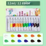 kf-S9647f4ad10d046088ff533564f0f3ccar-Acrylic-Paint-12-18-24-36-Colors-12ml-Tube-Acrylic-Paint-Set-Paint-for-Clothing-Painting