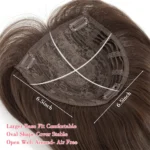 kf-S23833b5f1bc449eea84a58db997eafdeO-FORLISEE-Hair-Toppers-for-Women-13-Striaght-Topper-Hair-with-Bangs-for-Thinning-Hair-Synthetic-Hairpieces