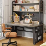 kf-Scc1ddeb30ab741d78a8742975fc701a2U-Multifunctional-Computer-Desks-with-Perforated-Board-Modern-Creative-Gamer-Desk-Bedroom-Study-Table-with-Shelf-Office