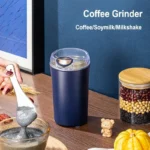 8 Blades Coffee Grinder Portable Washable Mixer Coffee Bean Grinder Grain Mill Electric Kitchen Chopper Gift