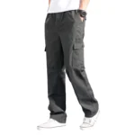 kf-Hb81669d2e3bd4cbebd01a8fbf29c575bI-New-Cargo-Pants-Men-s-Loose-Straight-Oversize-Clothing-Solid-Grey-Versatile-Work-Wear-Black-Joggers